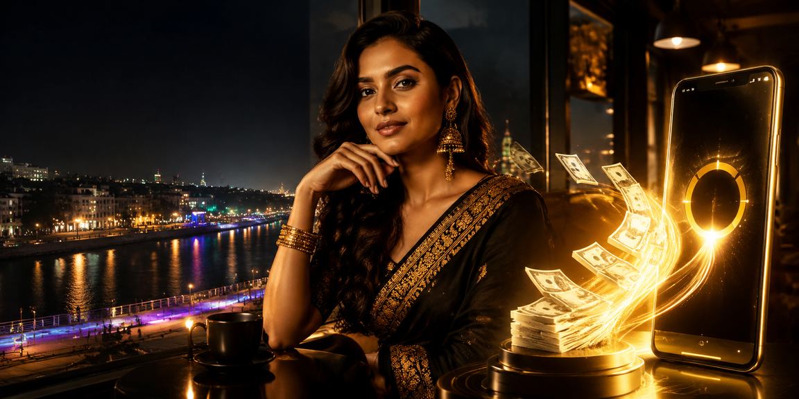 Player in Ahmedabad enjoying live casino cashback bonuses