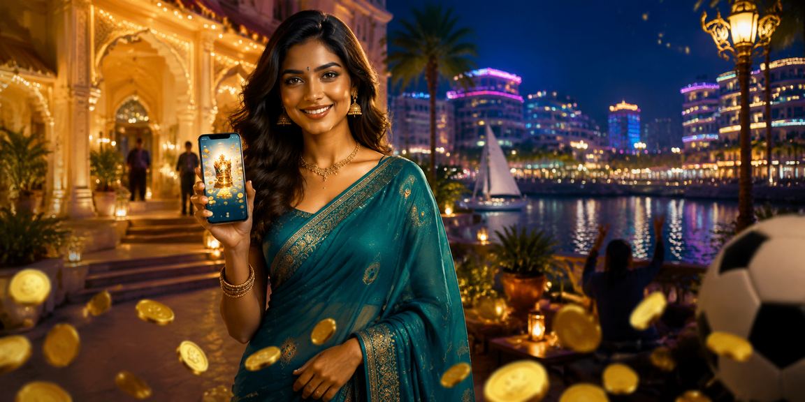 Sports betting scene in India featuring cricket and vibrant culture